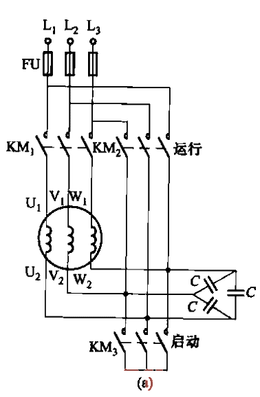 30.Y-△ starts reactive power local<strong>compensation circuit</strong>a.gif