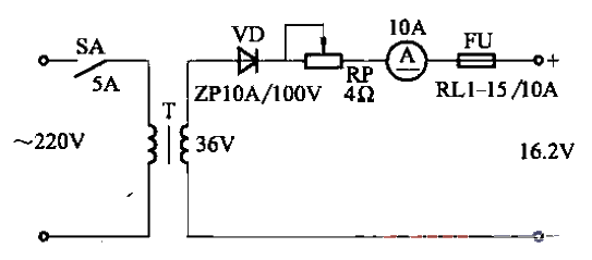 2.<strong>Half-wave rectification</strong>Adjustable<strong>Charging circuit</strong>.gif