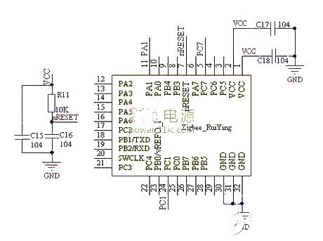 Personnel positioning system control module circuit design