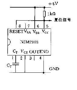 <strong>Circuit diagram</strong> for monitoring 5V<strong>voltage</strong> using NJM2103.gif