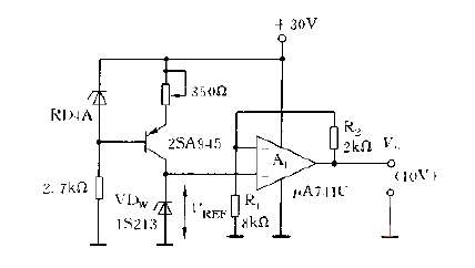 Benchmark<strong>power supply circuit diagram</strong> composed of <strong>op amp</strong>.gif