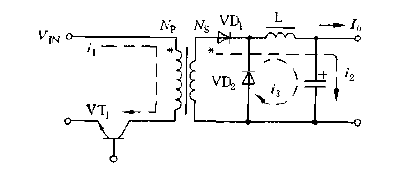 Forward excitation conversion method<strong>Switching power supply circuit diagram</strong>.gif