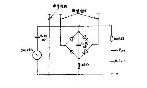 <strong>Capacitive</strong> Differential tilt measurement<strong>Circuit diagram</strong>.gif