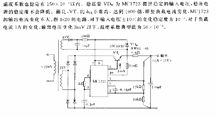 High Stability<strong>Regulated Power Supply Circuit</strong>Picture.gif