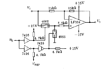 Output<strong>positive and negative</strong> conversion<strong>circuit diagram</strong>.gif