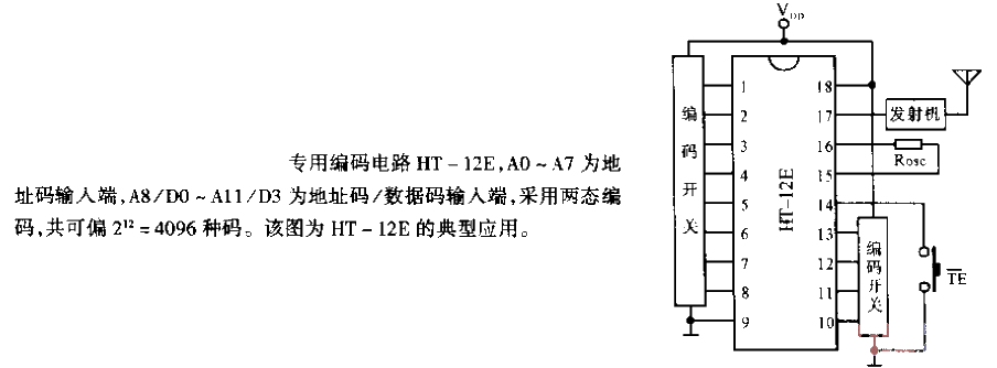 HT-12E<strong>Encoding circuit</strong>.gif