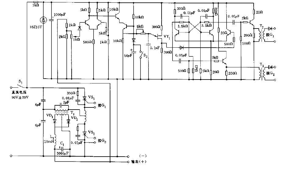 <strong>Stabilized power supply circuit</strong> composed of <strong>thyristor</strong> with output of 24V, 8A Figure.gif