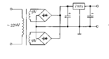 One of the <strong>circuit diagrams</strong> for enlarging the output capacity of the <strong>power transformer</strong>.gif