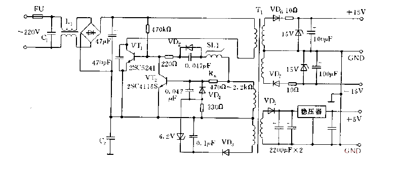 <strong>RC</strong>C part<strong>Resonance</strong> type indirect<strong>control</strong><strong>Power supply circuit diagram</strong>.gif