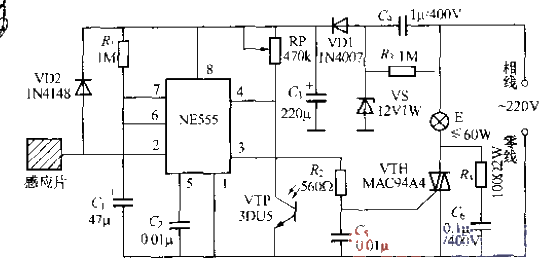 190.<strong>Time base circuit</strong>Induction<strong>Automatic light</strong> circuit.gif