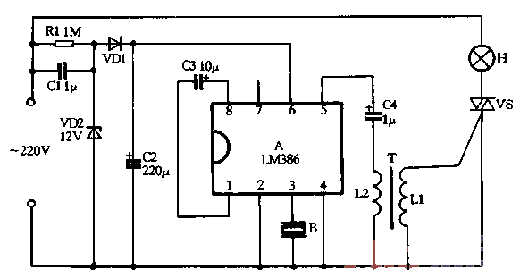 Use LM386 to make voice-controlled music lanterns