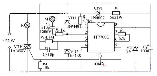 138.HT7700<strong>Touch type</strong><strong>Stepless dimming</strong> lamp<strong>circuit</strong>.gif