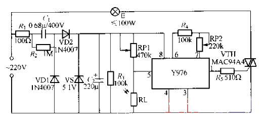 292. Roadblock flashing warning light<strong>Circuit</strong> (2).gif