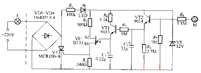 126.<strong>Touch type</strong>Fading delay light<strong>Circuit</strong>.gif