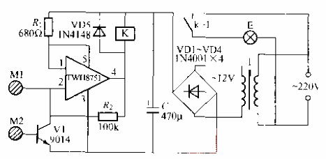 100.Double-button light<strong>switch circuit</strong> (10).gif