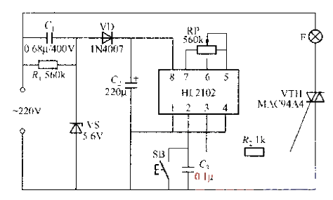 85. Delay lamp circuit using <strong>Application specific integrated circuit</strong>.gif