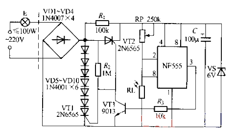 199.<strong>Light-controlled street light</strong><strong>circuit</strong> using <strong>NE555</strong> (2).gif