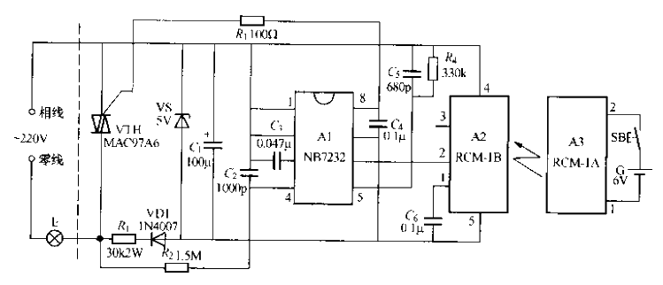 227.<strong>Radio remote control</strong><strong>Dimmer light</strong><strong>Circuit</strong>.gif