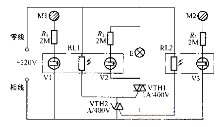 Double button light switch circuit (2)