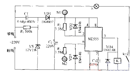 94.Double-button light<strong>switch circuit</strong> (4).gif