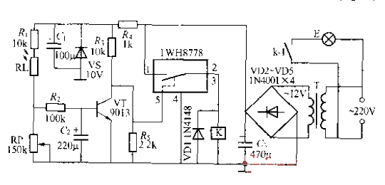 201.<strong>Light-controlled street light</strong><strong>circuit</strong> using TWH8778 (1).gif