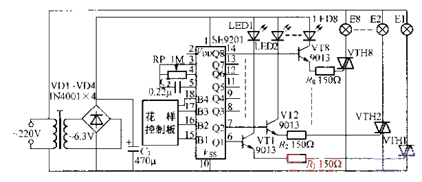 269. Eight-way<strong>Flashing Lights</strong>String<strong>Circuit</strong>.gif