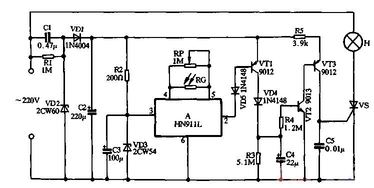 55. Use HN911L to make <strong>inductive</strong><strong>lighting</strong>.gif