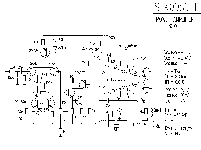 <strong><strong>ST</strong></strong>K0080II <strong><strong>Audio</strong></strong>IC<strong><strong>Circuit Diagram</strong></strong> .gif