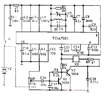 Can type FM radio<strong><strong>circuit diagram</strong></strong>.gif