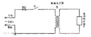 UV germicidal lamp wiring method circuit diagram