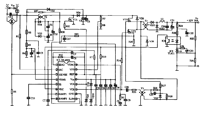 <strong><strong>MCU controlled</strong></strong> 200W<strong><strong>High power factor</strong></strong>S<strong>WPS</strong><strong><strong> Circuit diagram</strong></strong>.gif