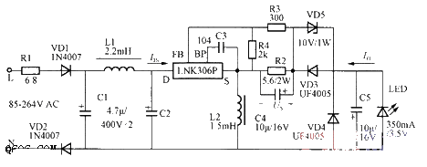 Buck/<strong><strong>Boost</strong></strong> type<strong><strong>LED constant current drive circuit</strong></strong>Fig.gif