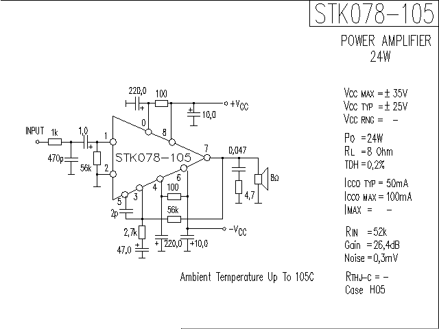 <strong><strong>ST</strong></strong>K078-105<strong><strong>Audio</strong></strong>IC<strong><strong>Circuit Diagram</strong></strong> . gif