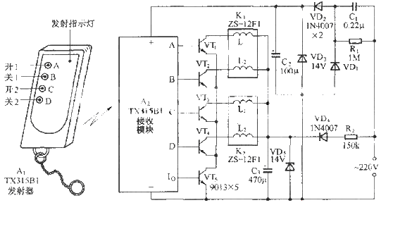 <strong><strong>Switch</strong></strong>Clear<strong><strong>Remote Control Circuit</strong></strong>Picture.gif