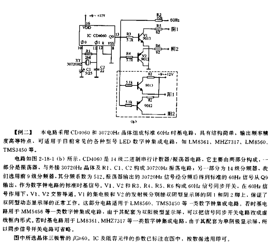 60Hz time base signal<strong><strong>Generator circuit</strong></strong>Two example circuits-b.gif