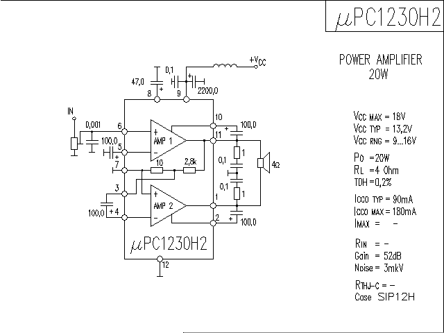 μ<strong>PC</strong>1230H2<strong><strong>Audio</strong></strong>IC<strong><strong>Circuit Diagram</strong></strong>.gif