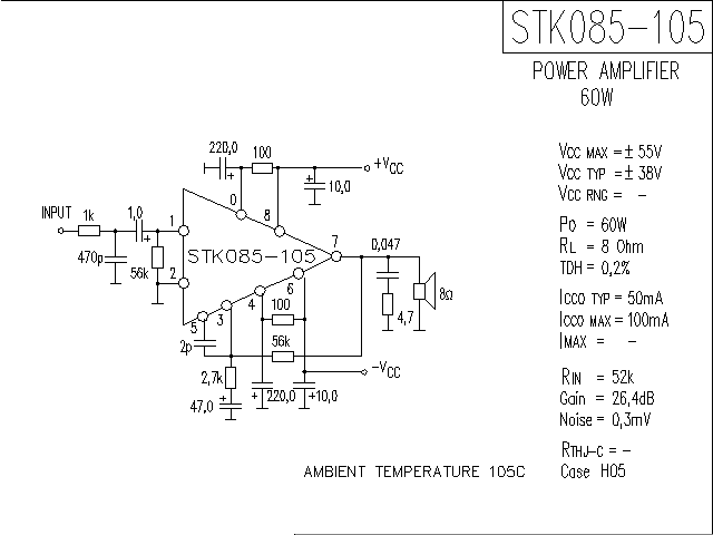 <strong><strong>ST</strong></strong>K085-105<strong><strong>Audio</strong></strong>IC<strong><strong>Circuit Diagram</strong></strong>. gif