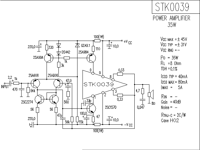 <strong><strong>ST</strong></strong>K0039<strong><strong>Audio</strong></strong>IC<strong><strong>Circuit Diagram</strong></strong> .gif