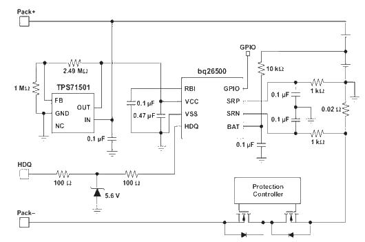 Suitable for battery-powered portable system circuit design