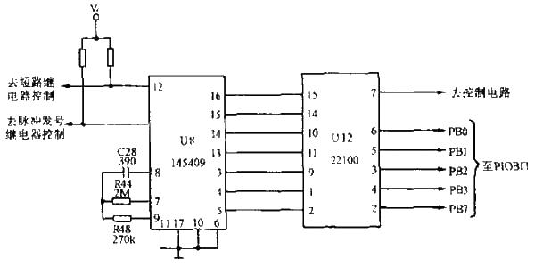 Telephone number sending circuit diagram