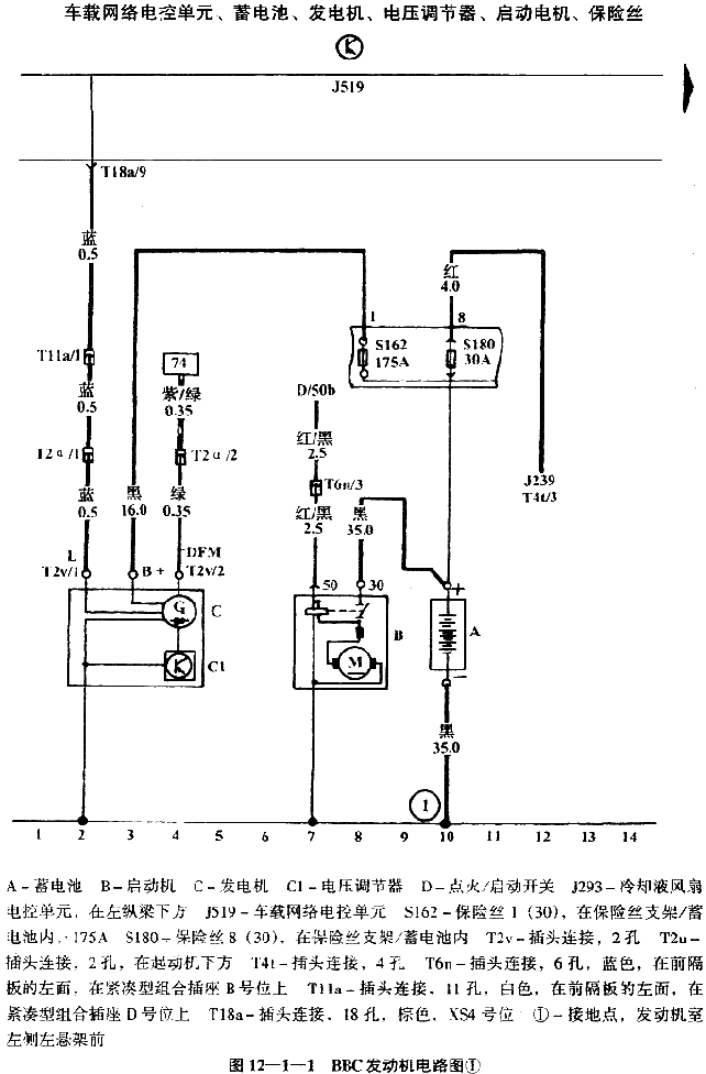 BBC engine circuit diagram