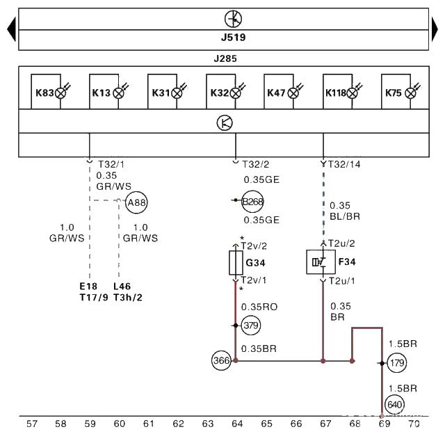 How to read the circuit diagram of automobile combination instrument system