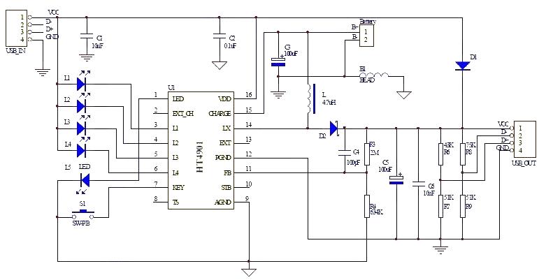 ht4901 reference circuit diagram