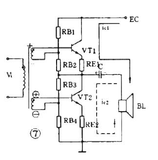 Class A single tube power amplifier circuit diagram