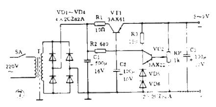 Practical regulated power supply circuit diagram