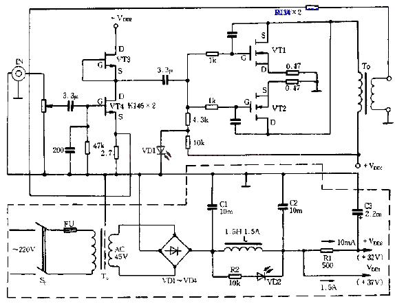 Class A<strong>Power amplifier</strong><strong>Power circuit</strong>