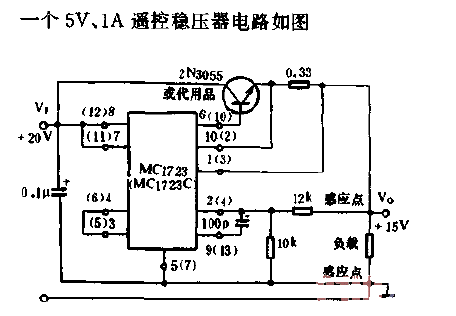 5V, 1A<strong><strong>Remote Control</strong></strong><strong><strong>Voltage Regulator</strong></strong><strong><strong>Circuit</strong></strong> .gif