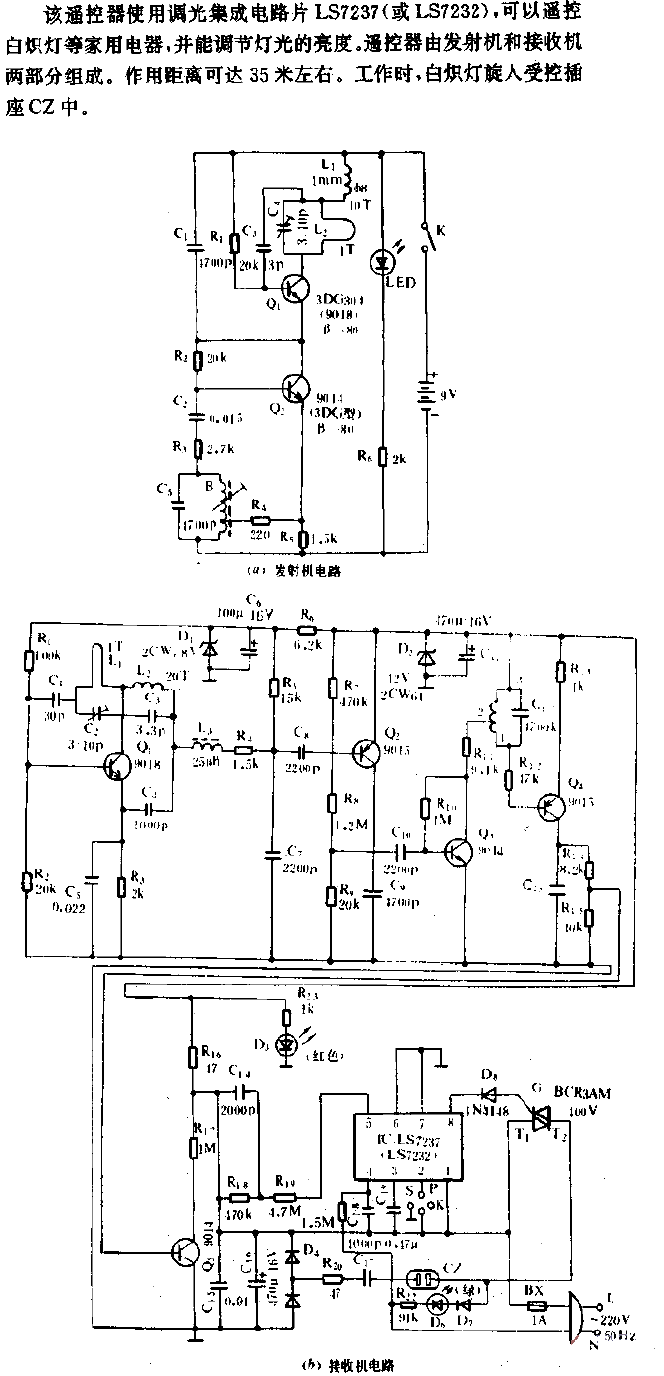 <strong><strong>Wireless remote control</strong></strong> Adjust<strong><strong>Optical switch</strong></strong> circuit.gif