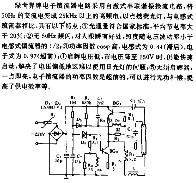 30W Green World brand<strong><strong>Electronic ballast</strong></strong><strong><strong>Circuit</strong></strong>.gif