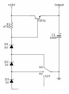 6V/9V/12V Adjustable<strong><strong><strong>Linear</strong></strong></strong><strong><strong><strong><strong>Voltage Regulator</strong></ strong></strong></strong><strong><strong><strong>Circuits</strong></strong></strong>